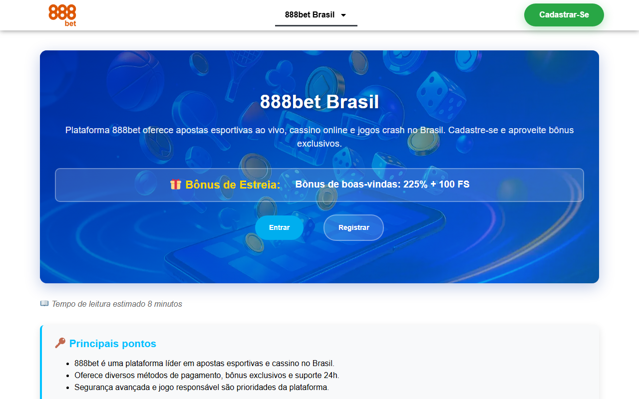 888bet-brazil.com screenshot