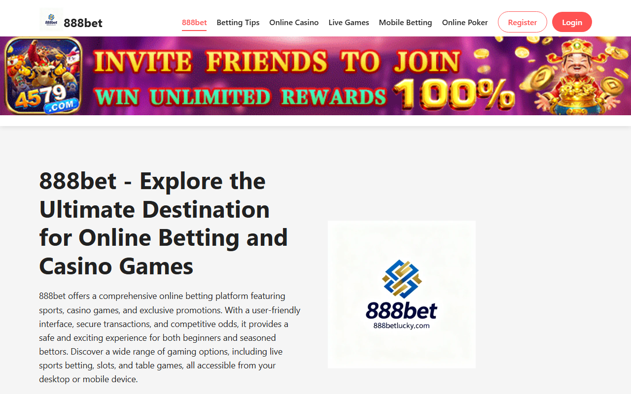 888betlucky.com screenshot