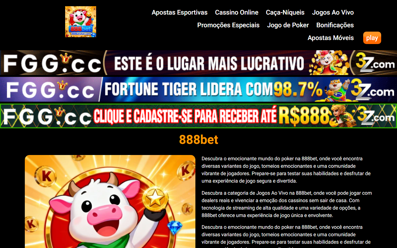 888betshot.com screenshot