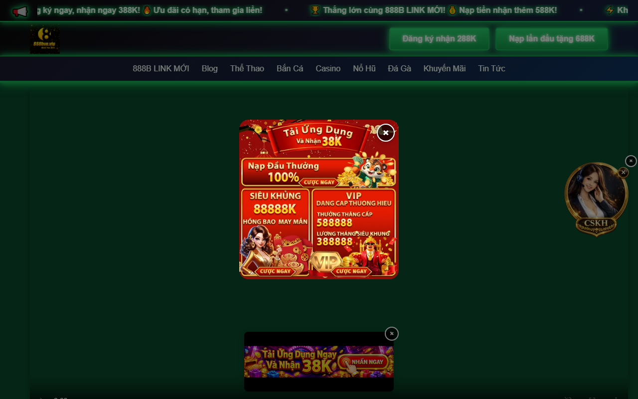 888blinkwin.com screenshot