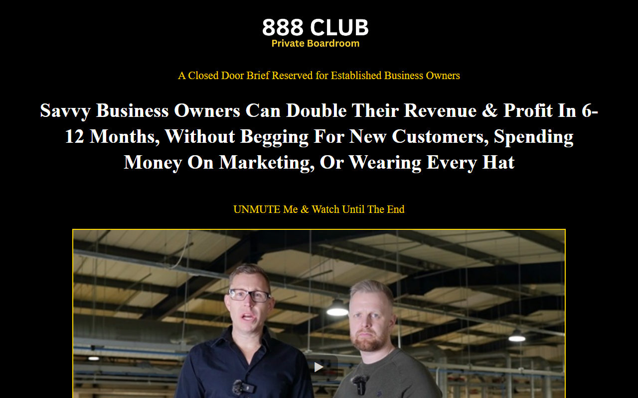 888boardroom.com screenshot