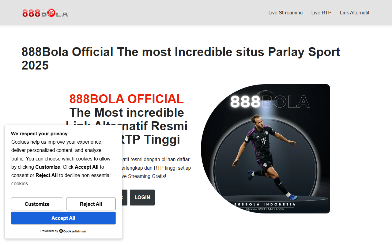 888bolaindo.com screenshot