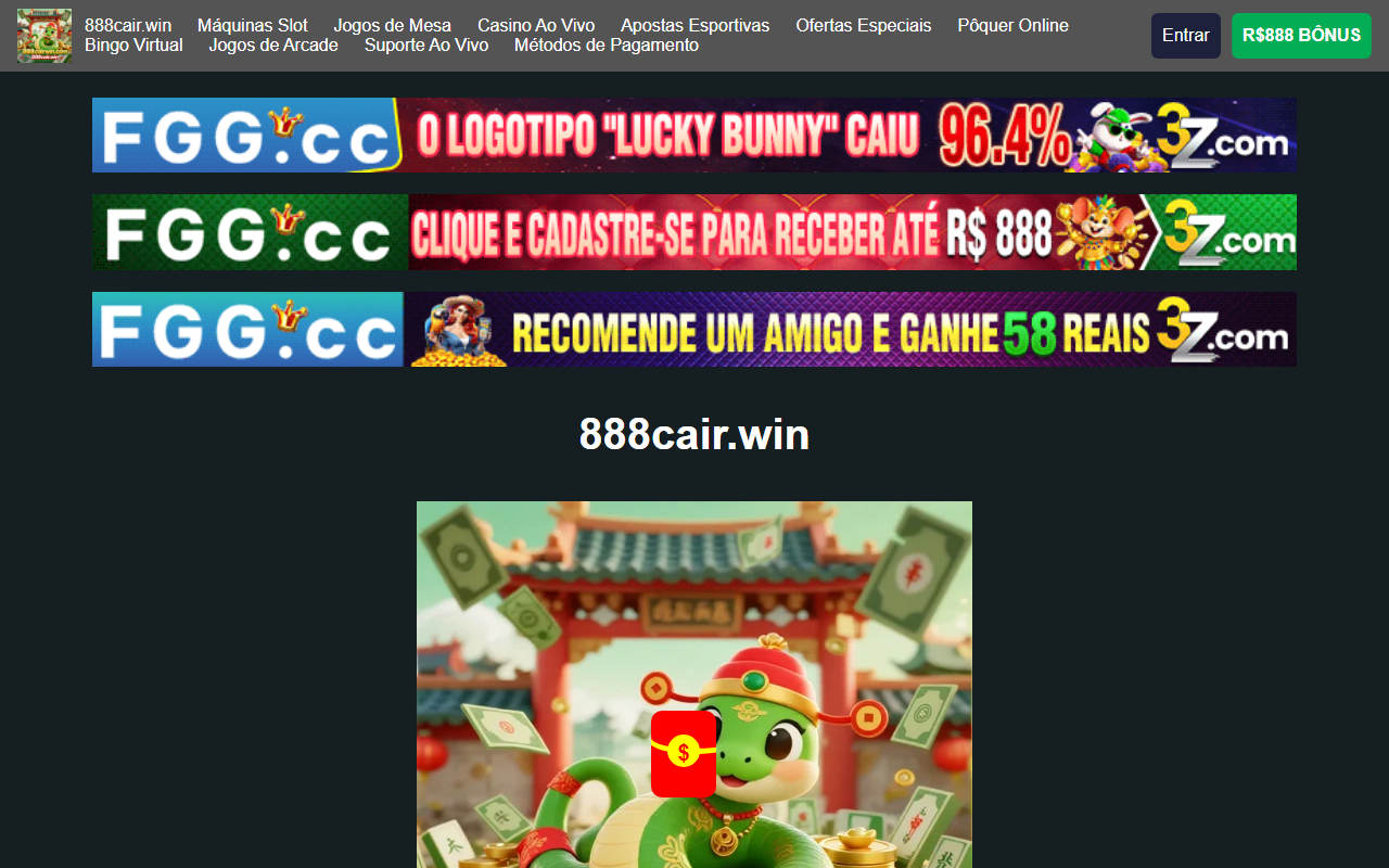 888cairwin.com screenshot