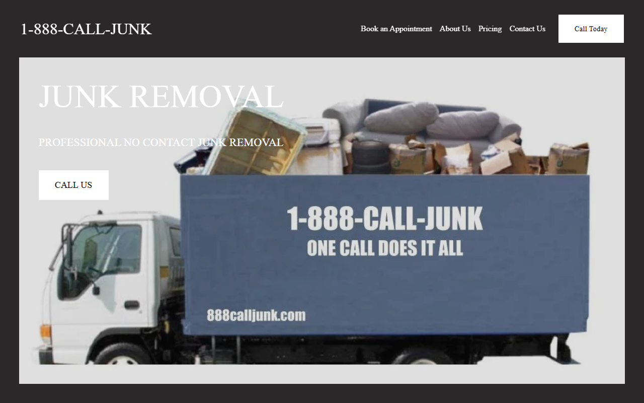 888calljunk.com screenshot