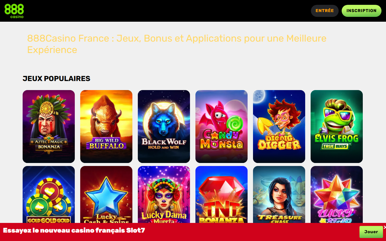 888casino-fr.com screenshot