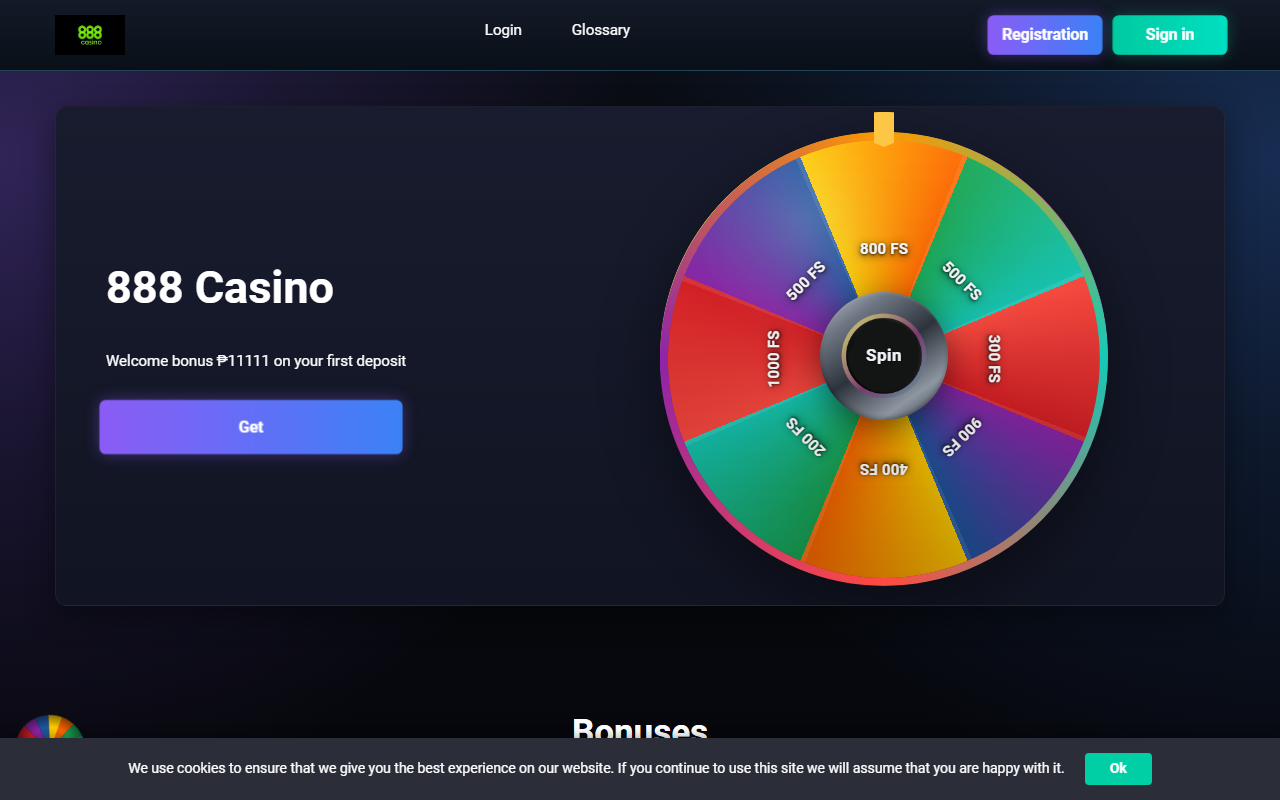 888casino-ph.com screenshot