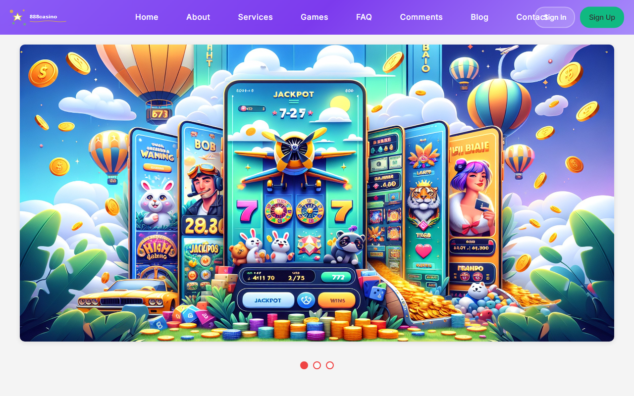 888casinon.com screenshot