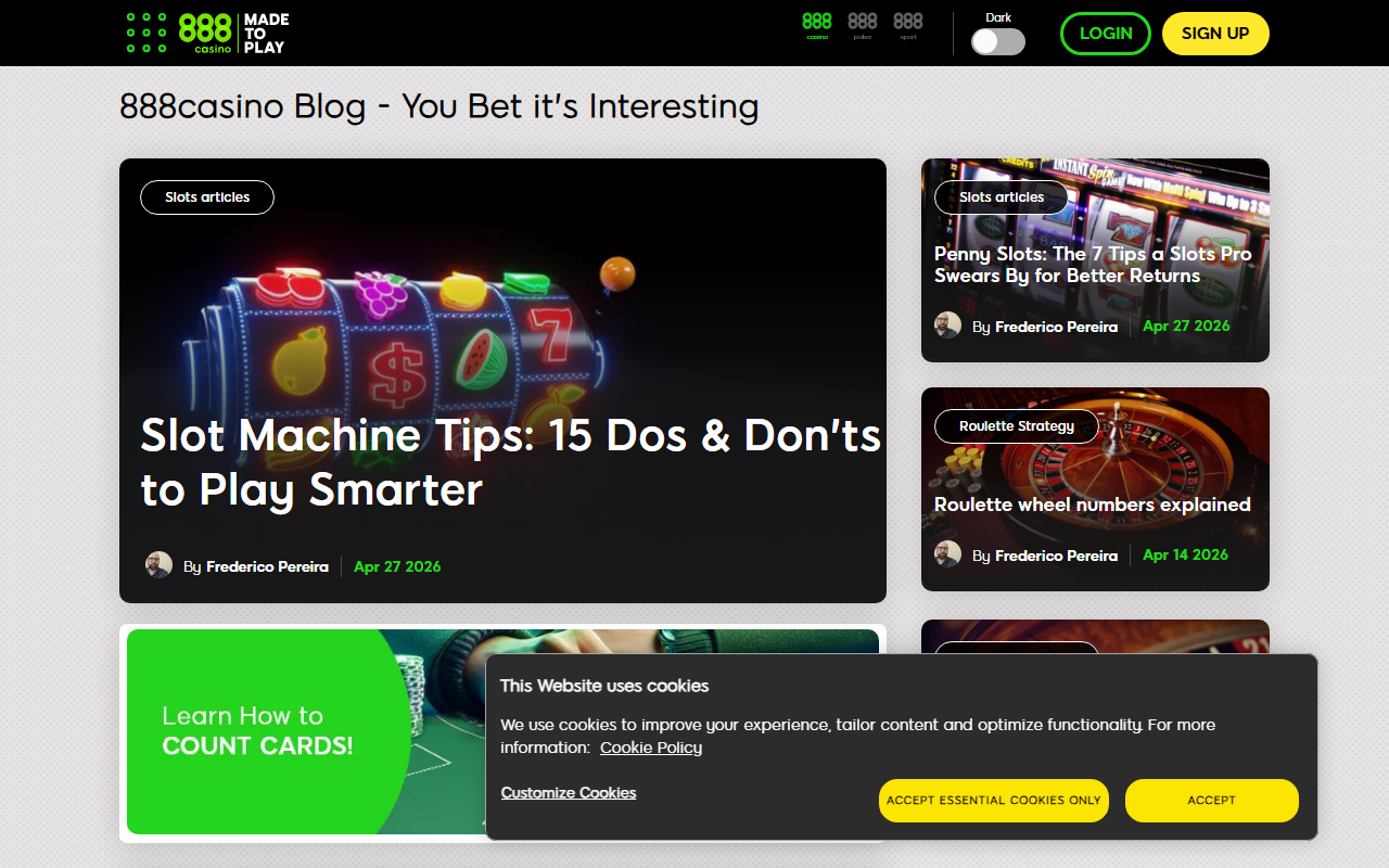 888casinonews.com screenshot
