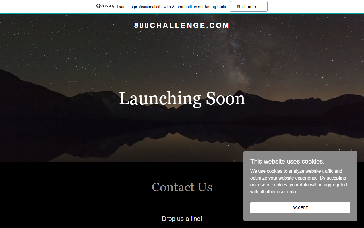 888challenge.com screenshot