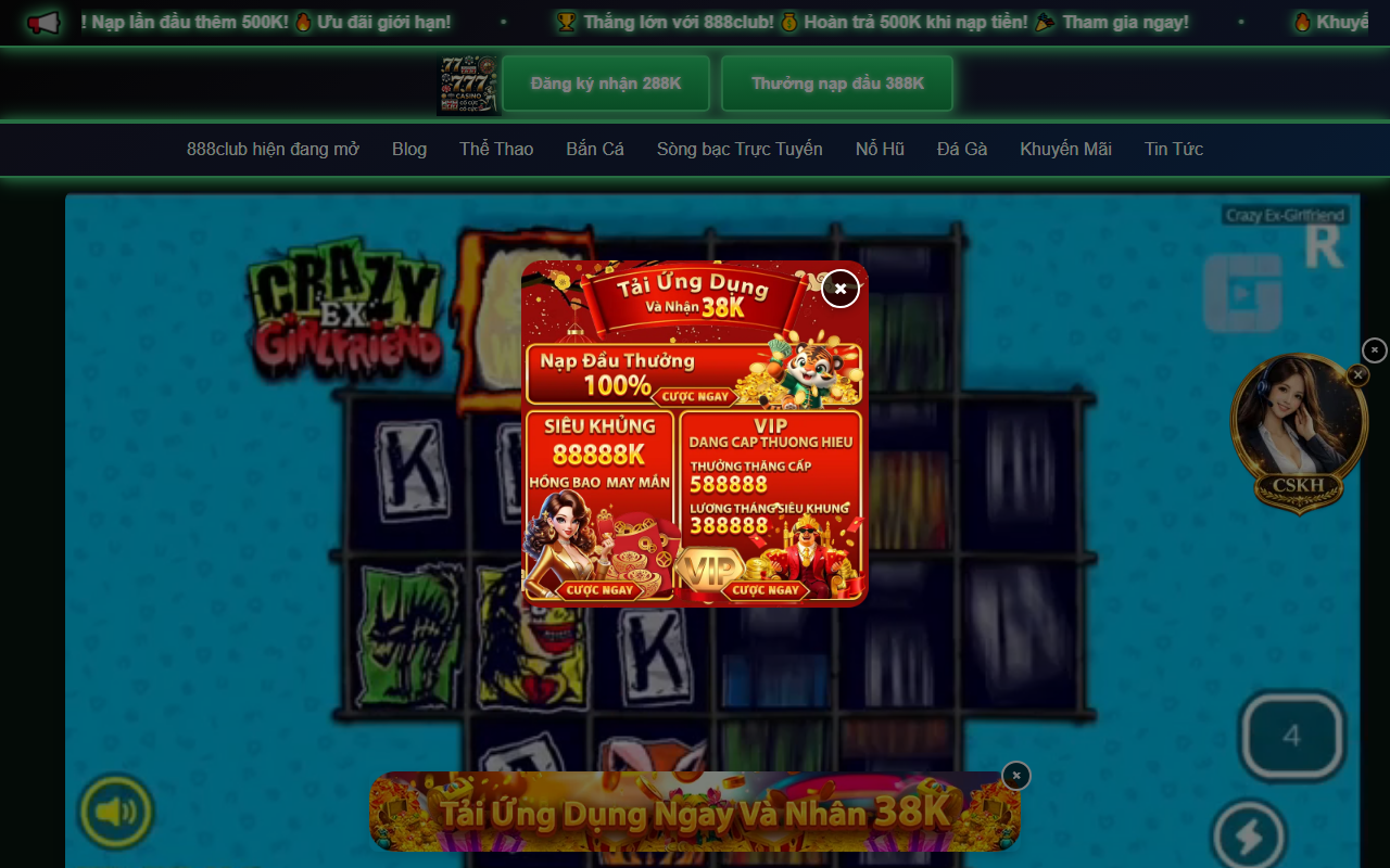 888clubslot.com screenshot