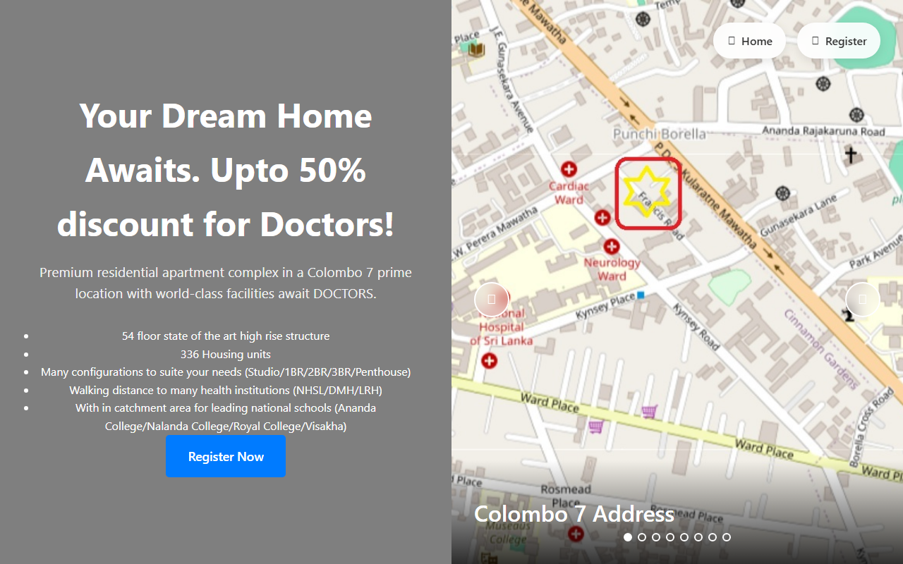 888colombo7.com screenshot