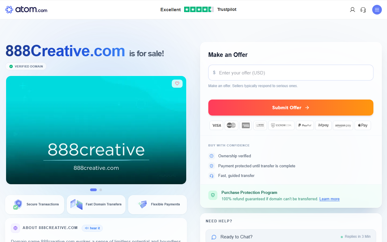 888creative.com screenshot