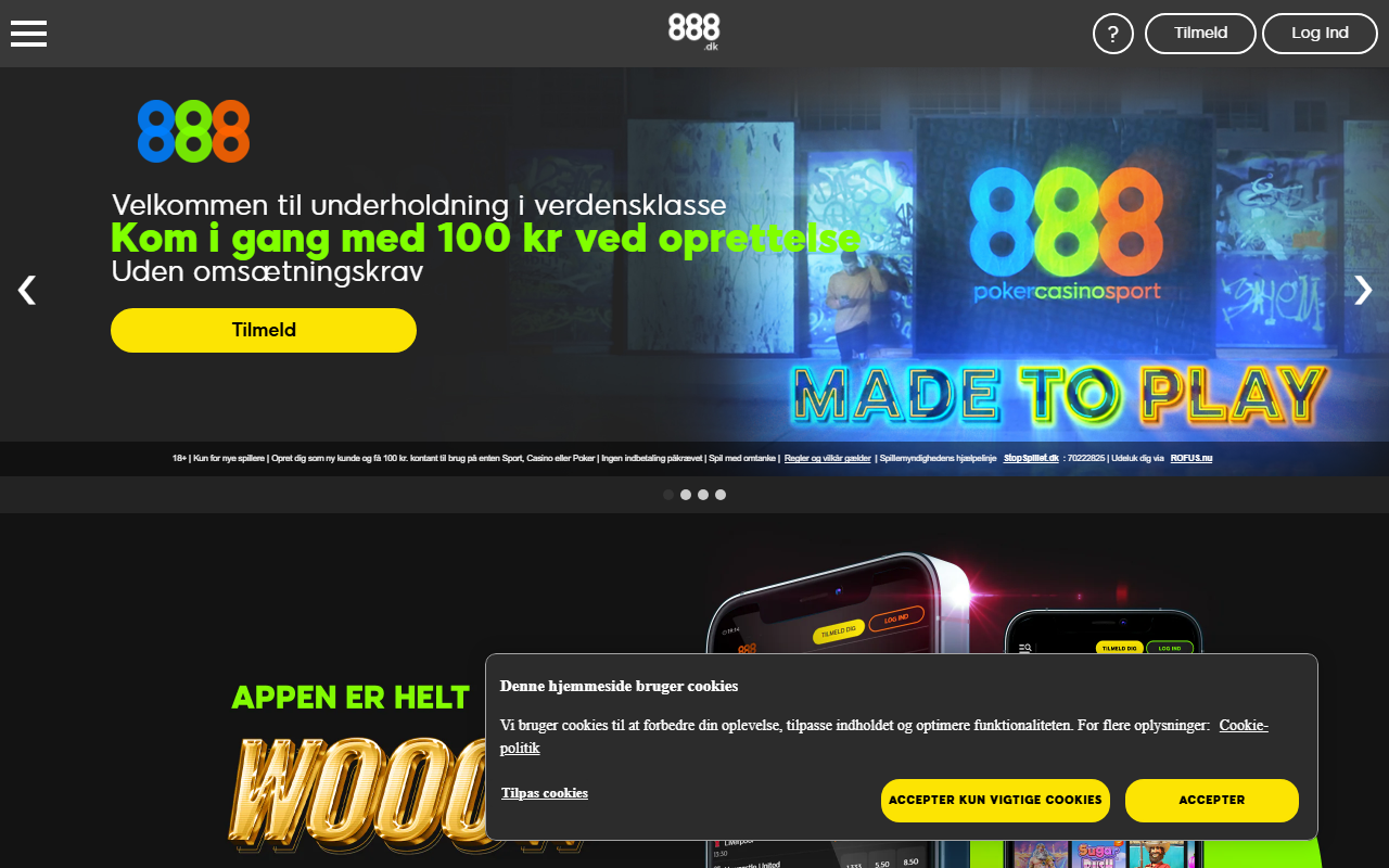 888denmark.com screenshot