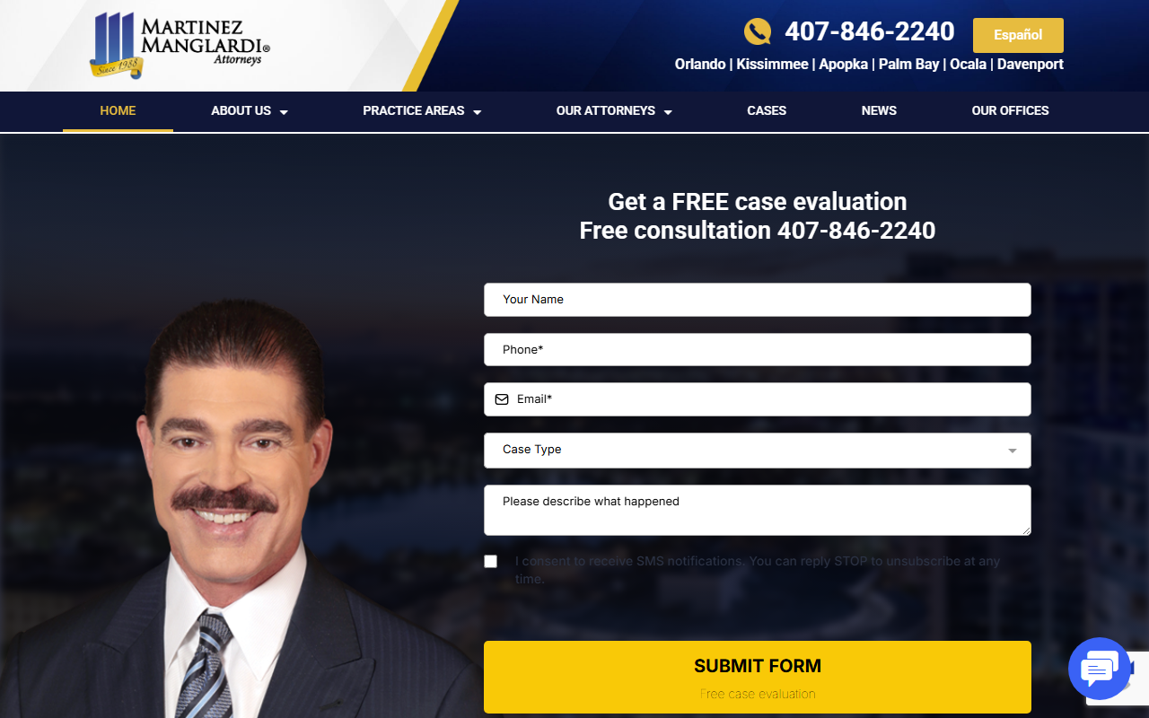 888derecho.com screenshot