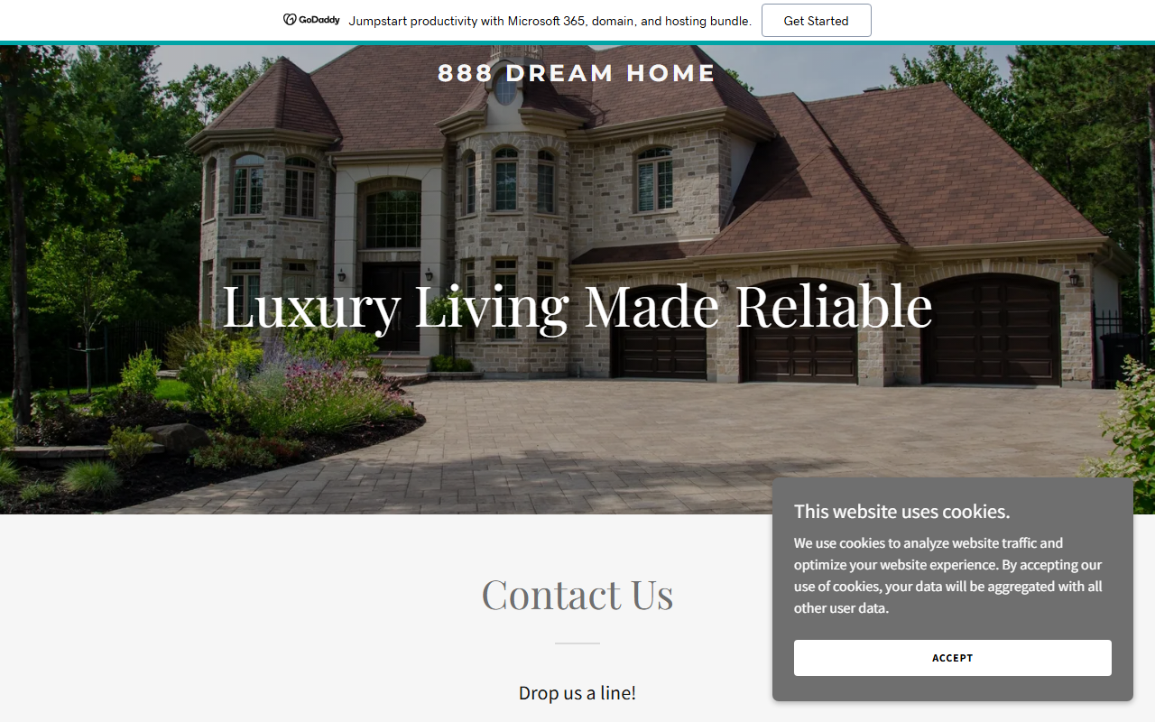 888dreamhome.com screenshot
