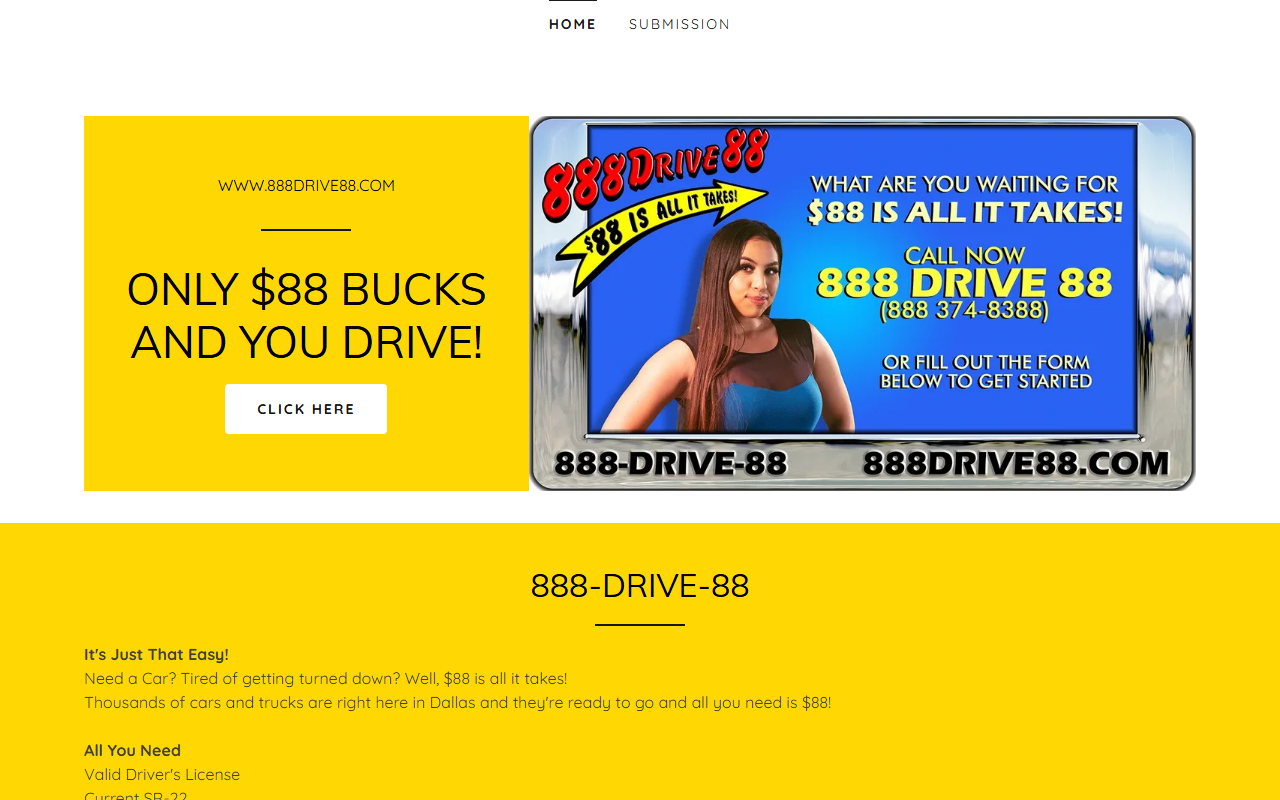 888drive88.com screenshot