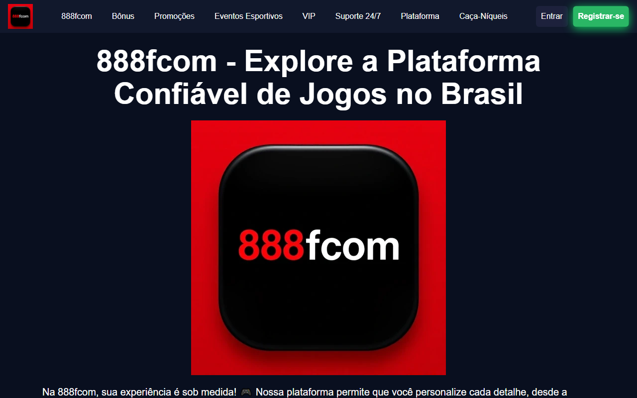 888fcomlogin.com screenshot