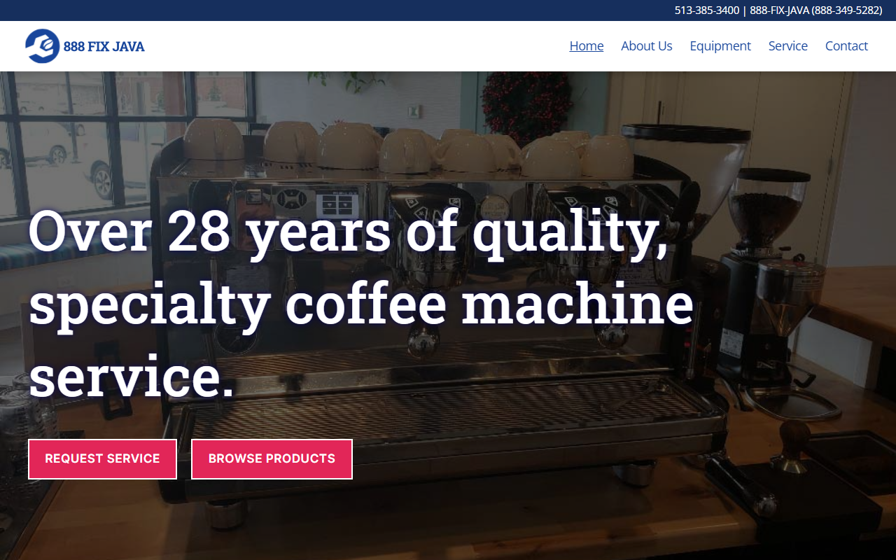 888fixjava.com screenshot