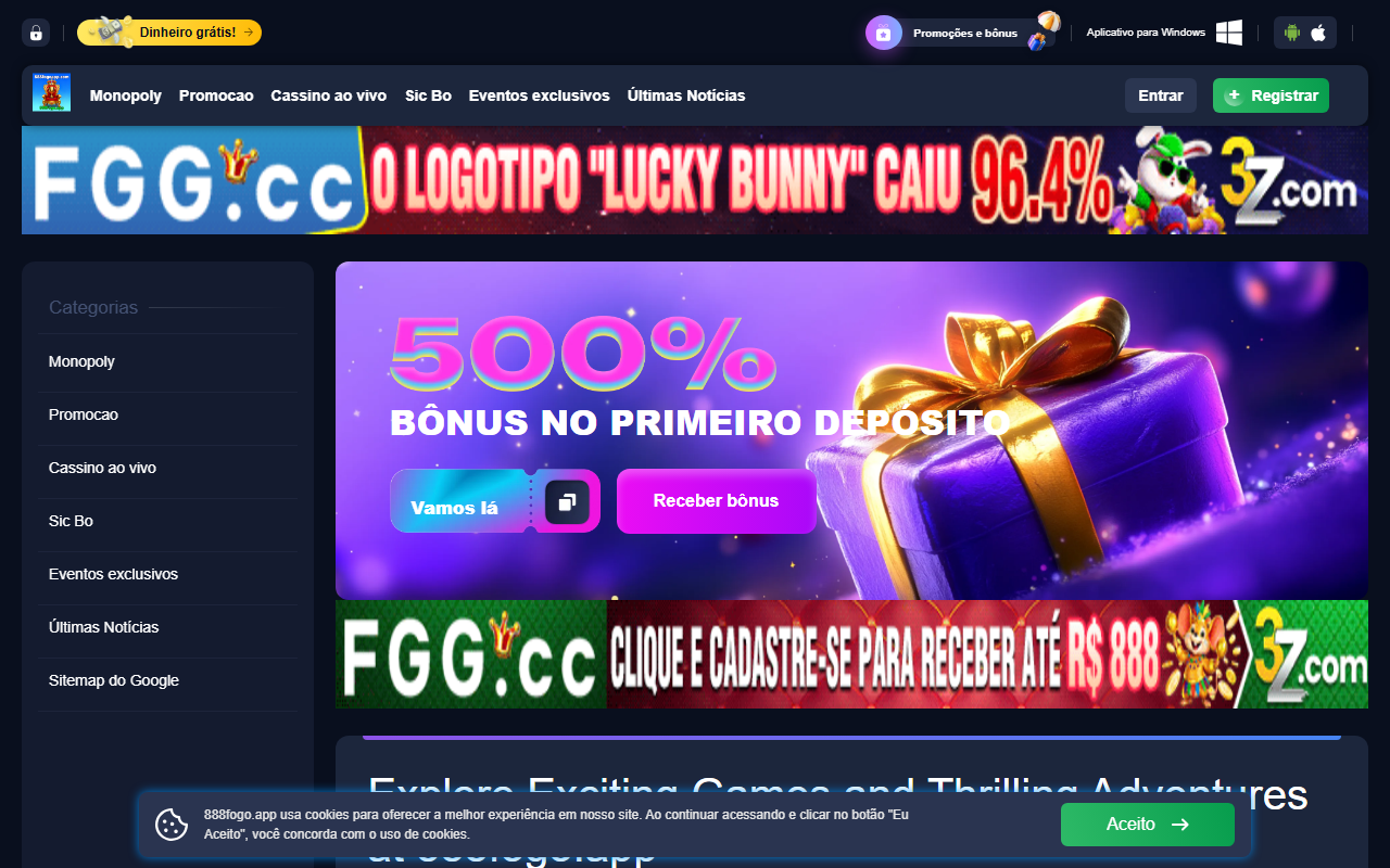 888fogoapp.com screenshot