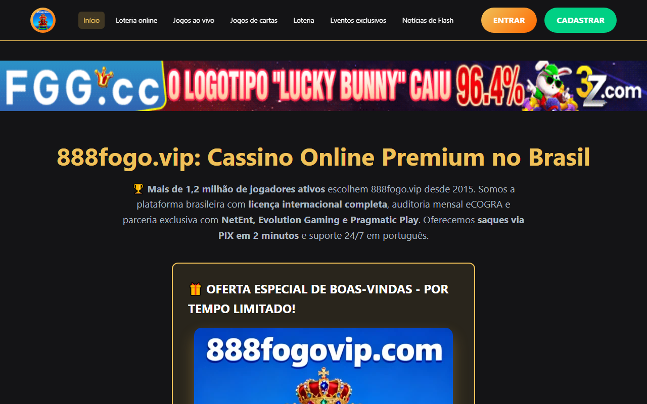 888fogovip.com screenshot