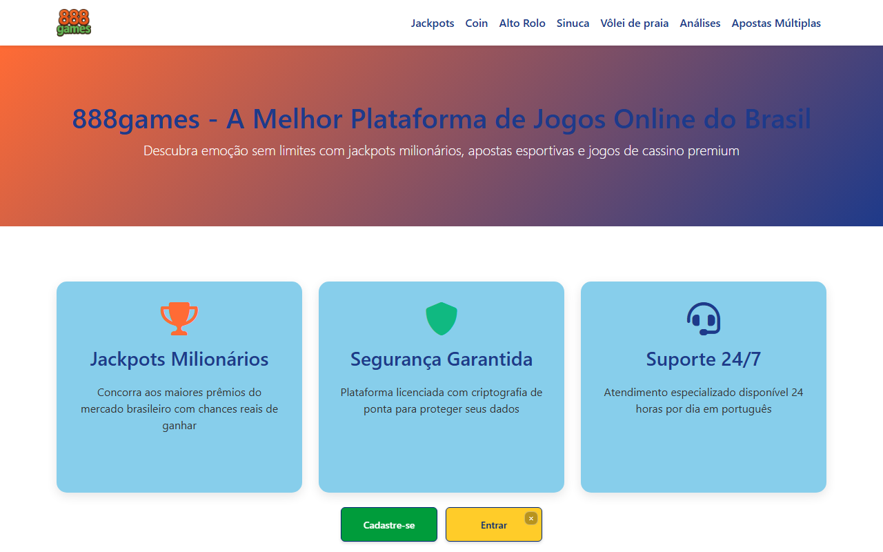 888gameswin.com screenshot