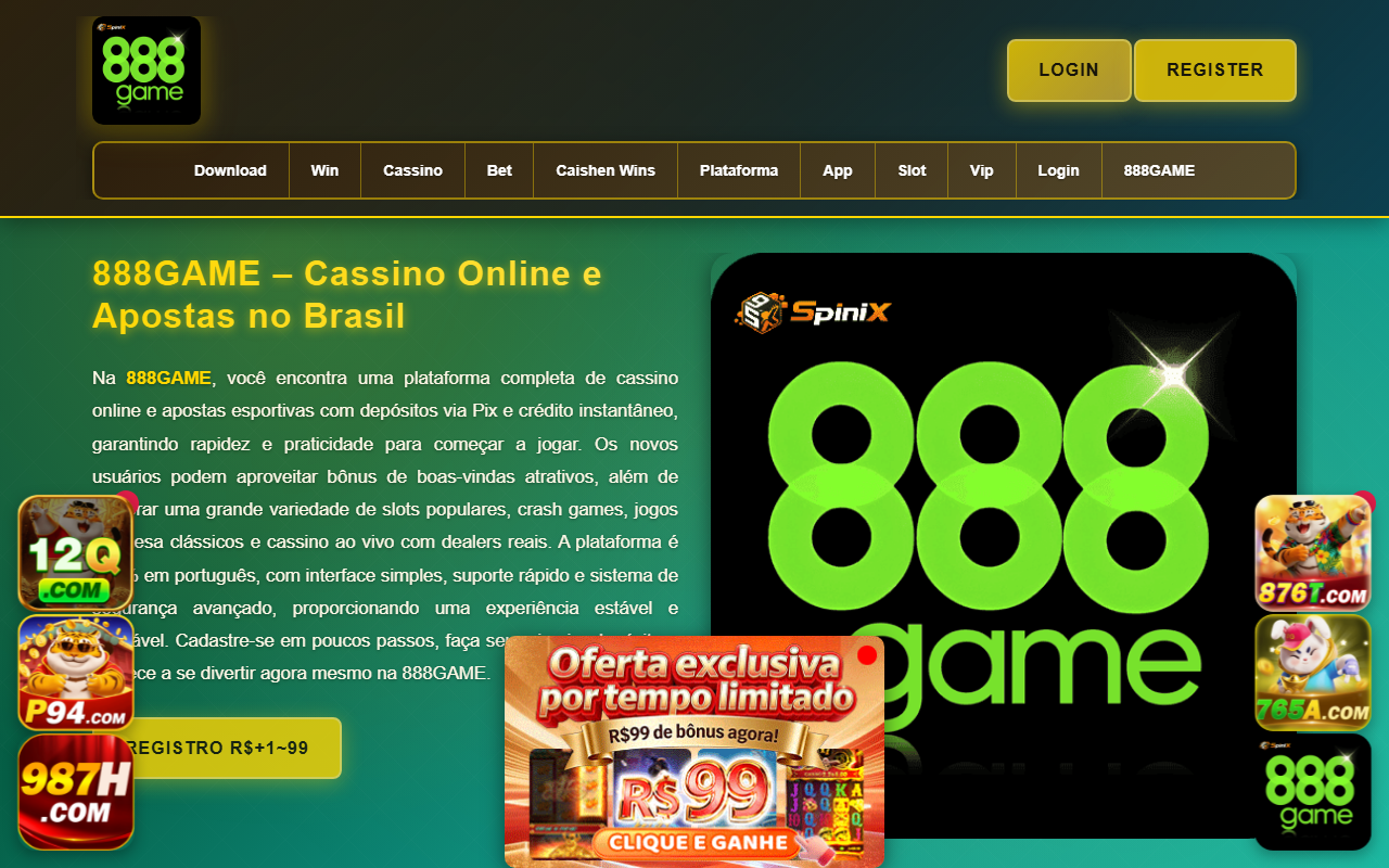 888gametiger.com screenshot