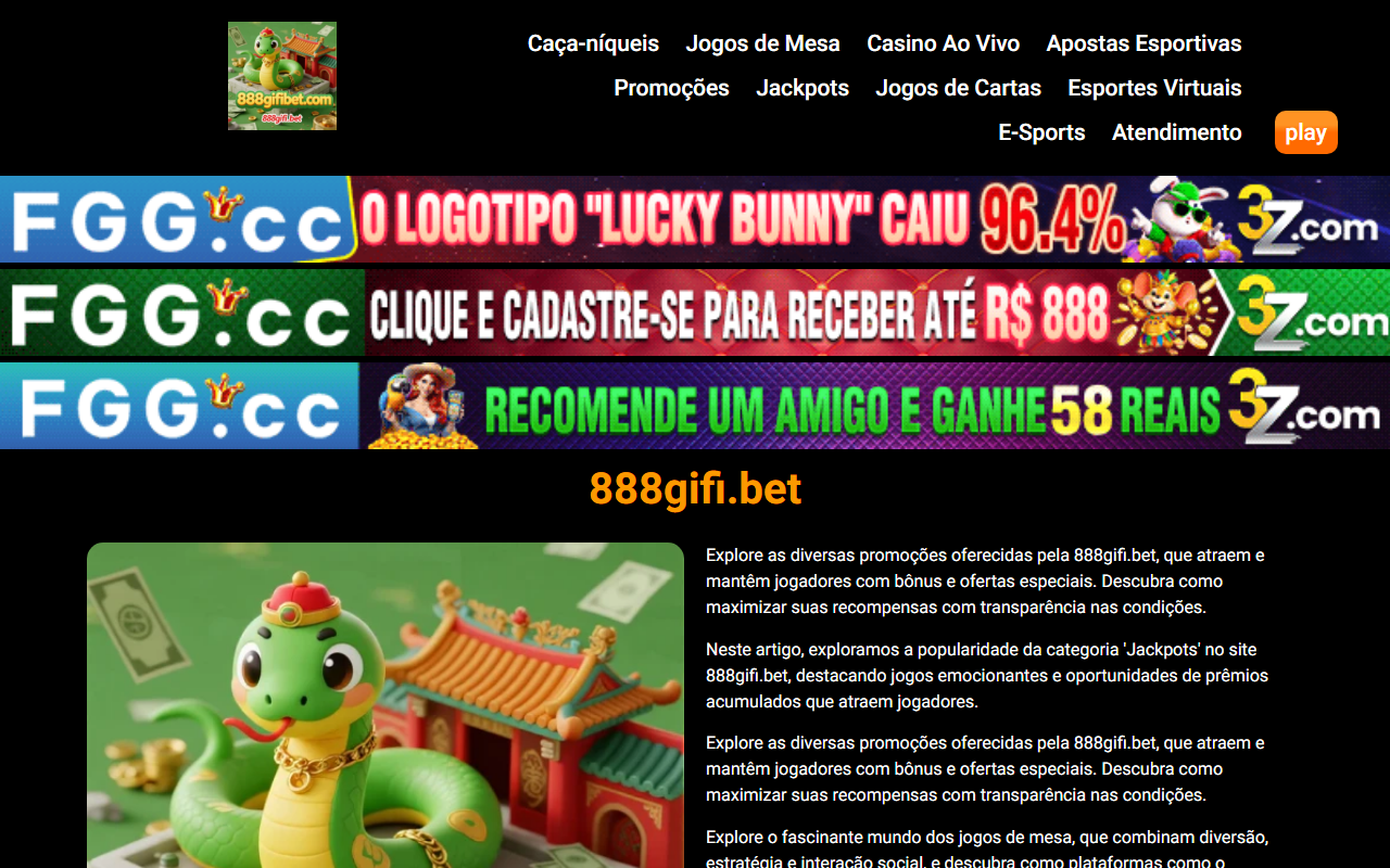 888gifibet.com screenshot