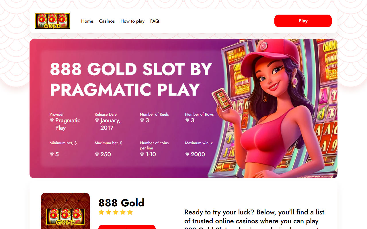 888gold-slot.com screenshot
