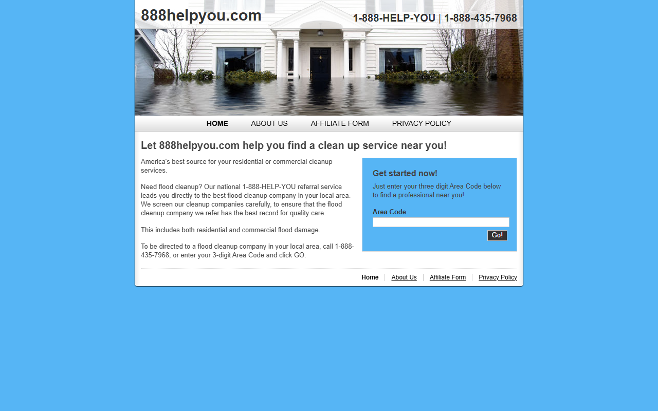 888helpyou.com screenshot