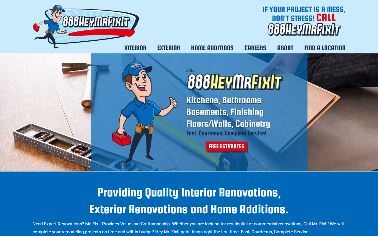 888heymrfixit.com screenshot