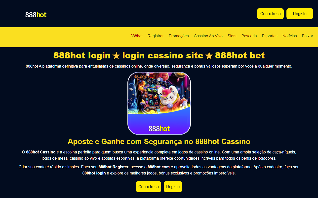888hot-login.com screenshot