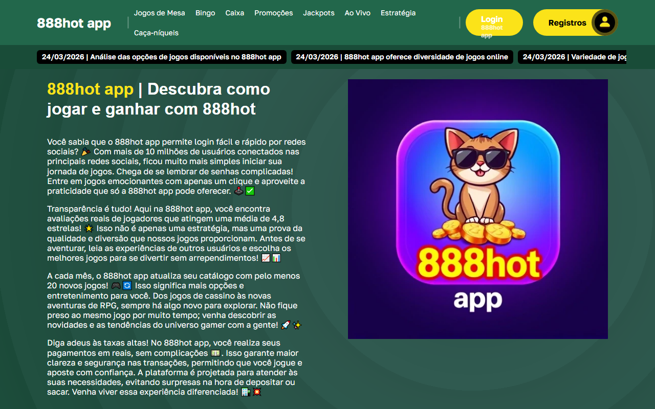 888hotappa.com screenshot