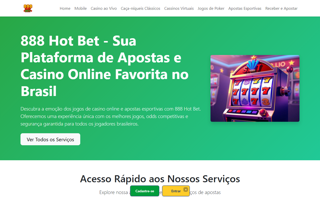 888hotbet-br.com screenshot