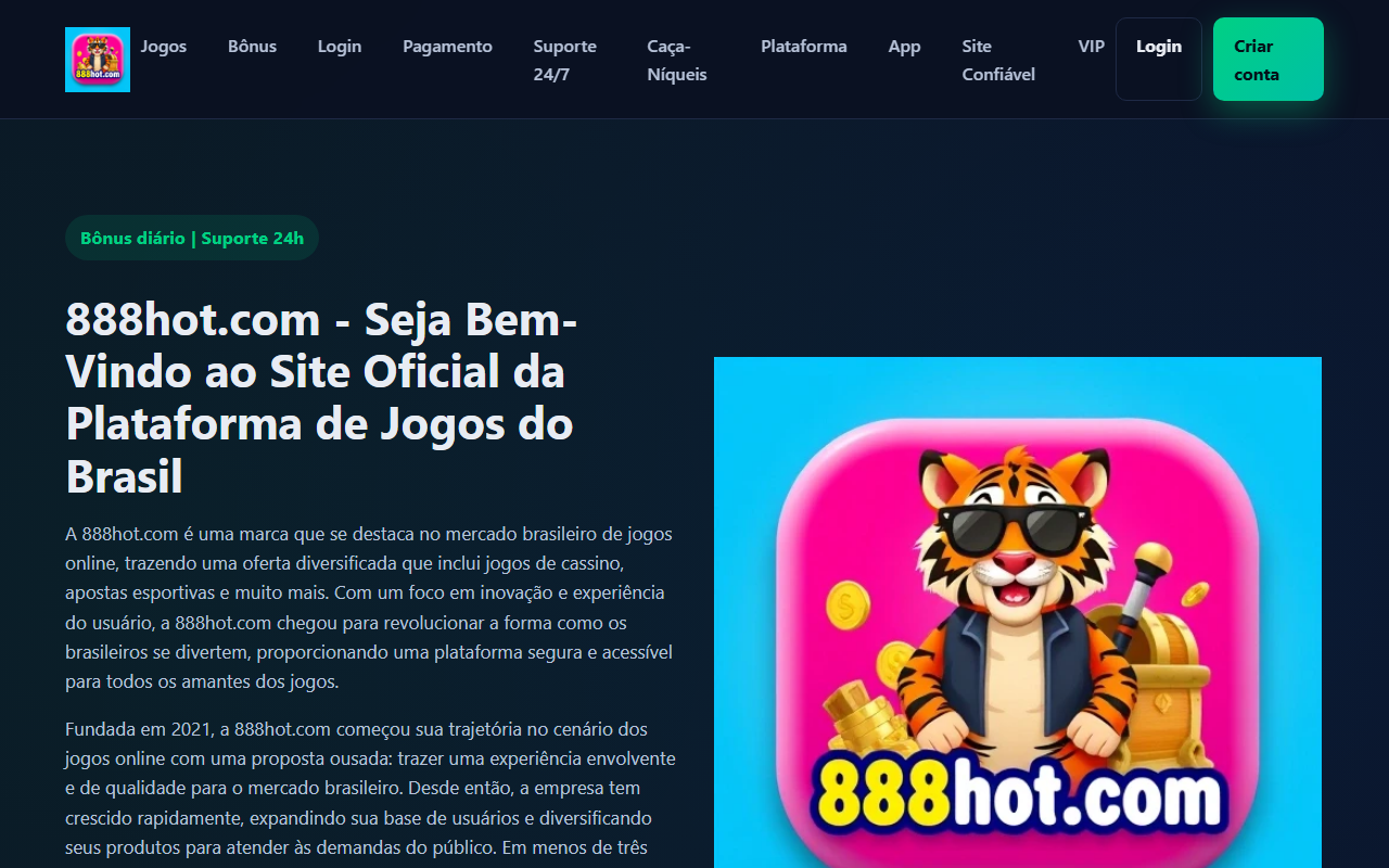 888hotcoma.com screenshot