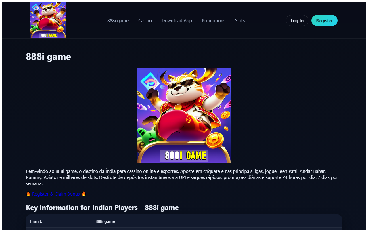 888igamein.com screenshot