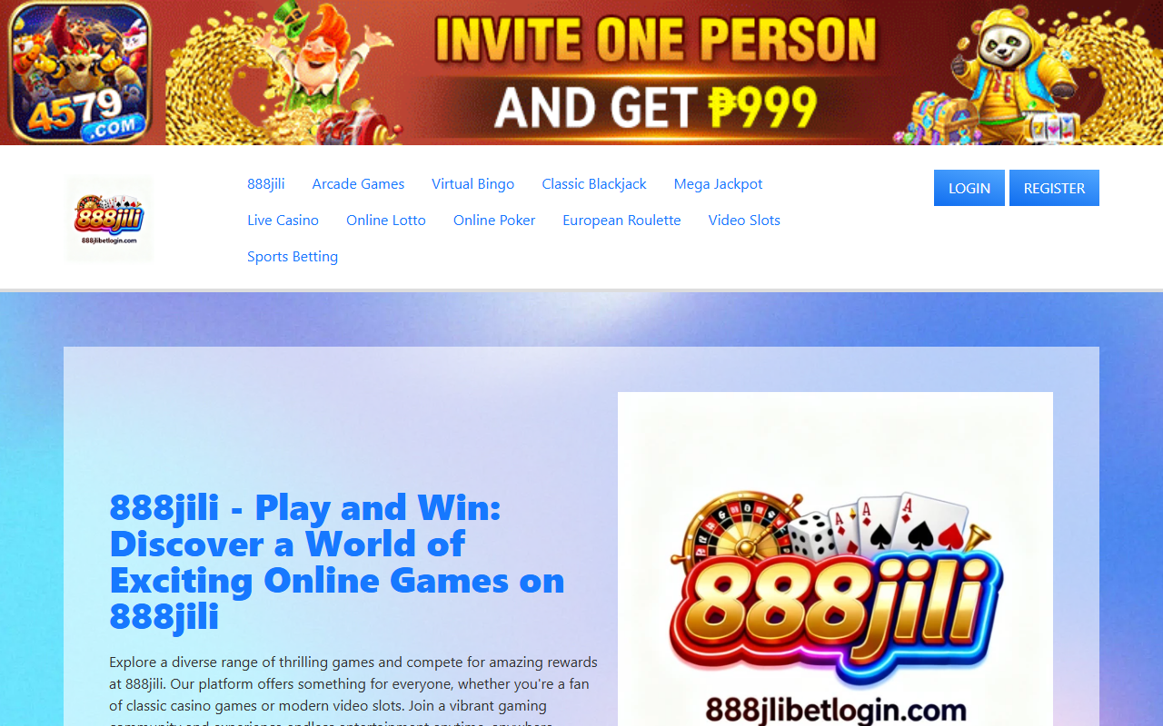 888jilibetlogin.com screenshot