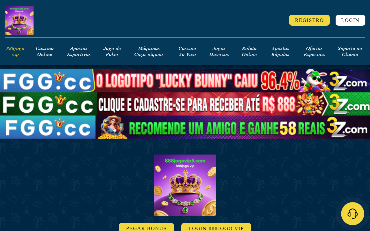 888jogovip5.com screenshot