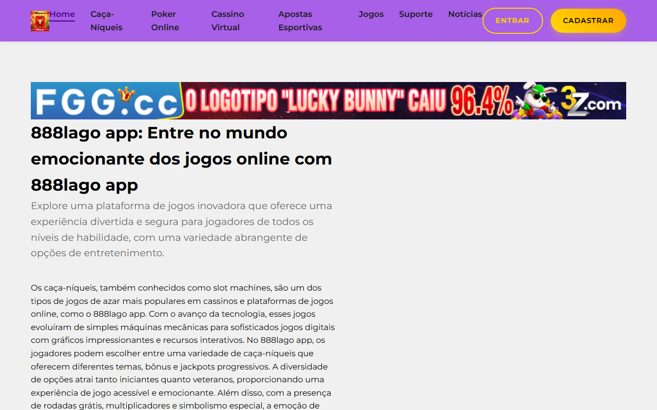 888lagoapp.com screenshot
