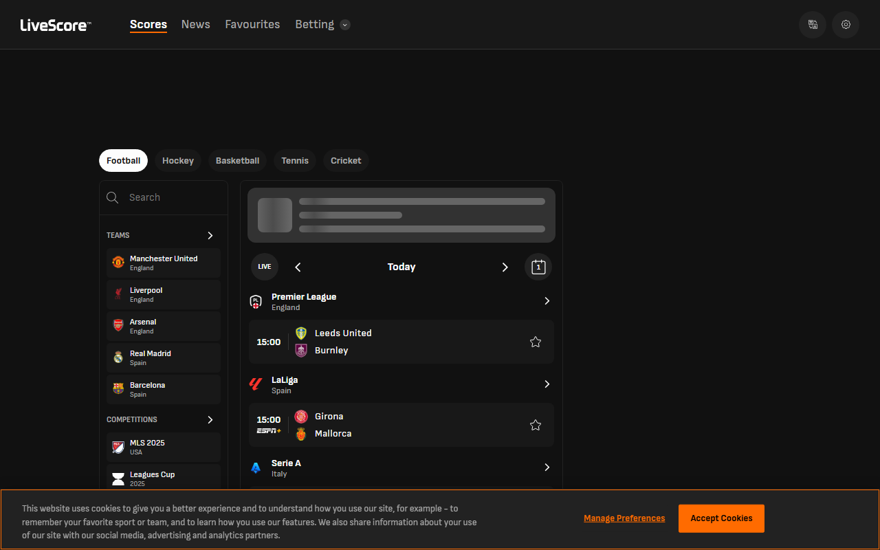 888livescores.com screenshot
