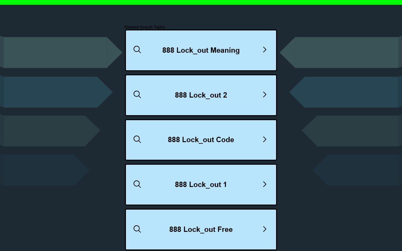888lockout.com screenshot