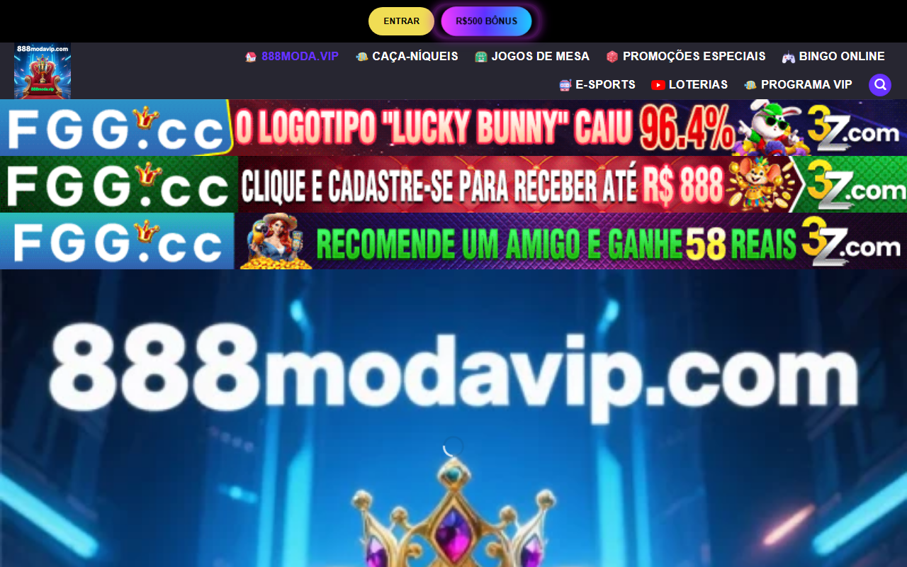 888modavip.com screenshot