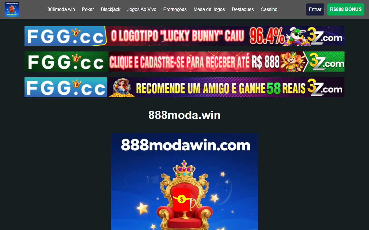 888modawin.com screenshot