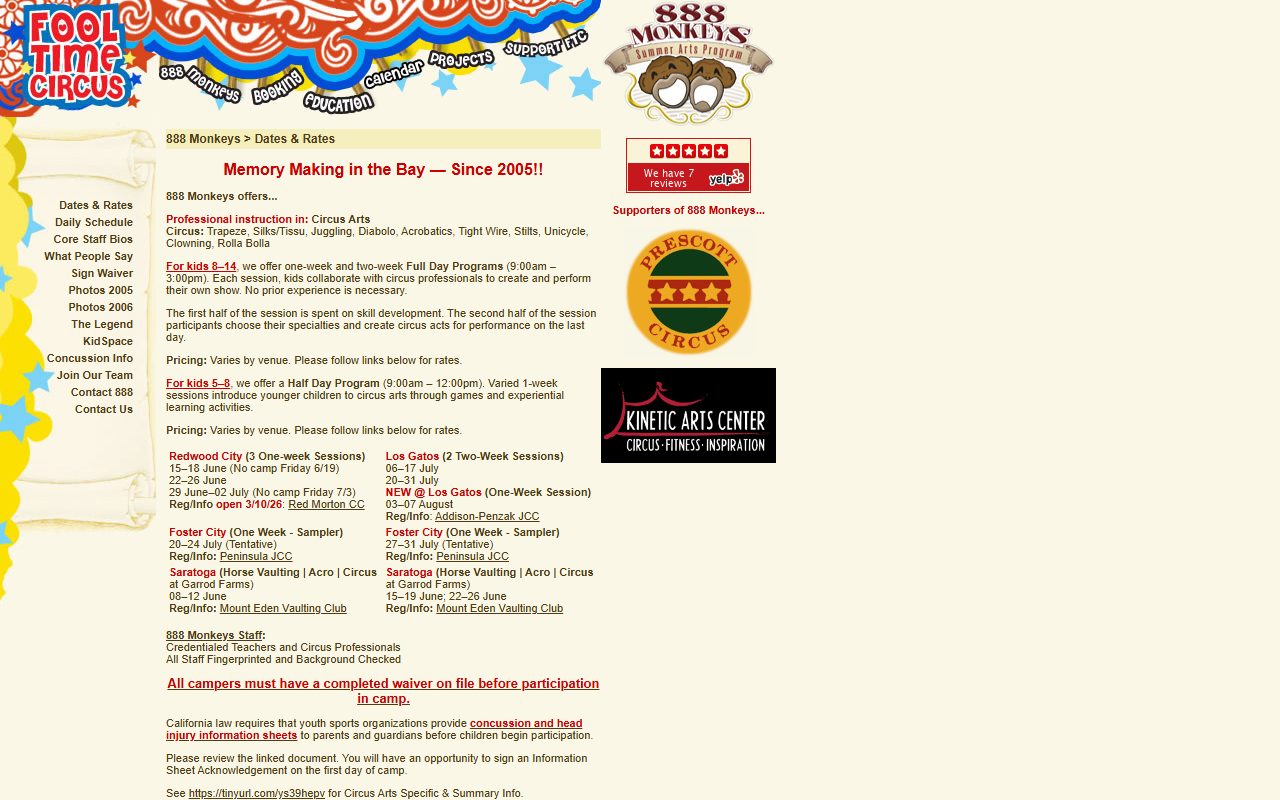 888monkeys.com screenshot
