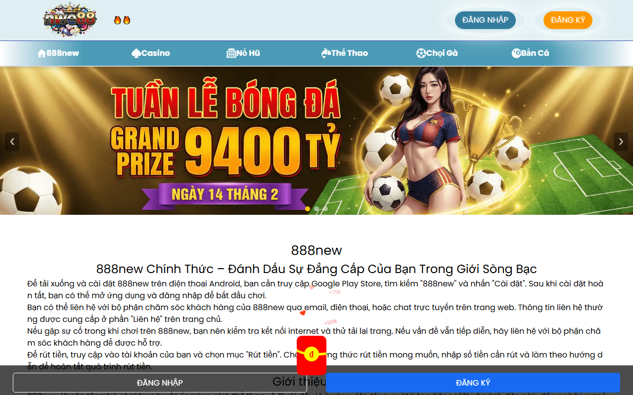 888newlogin.com screenshot