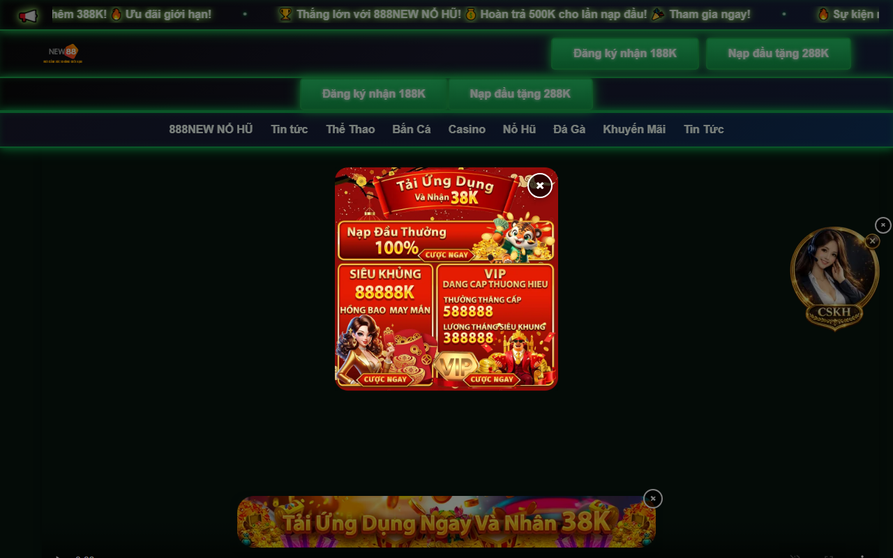 888newslotbet.com screenshot