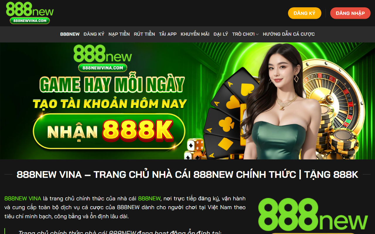 888newvina.com screenshot
