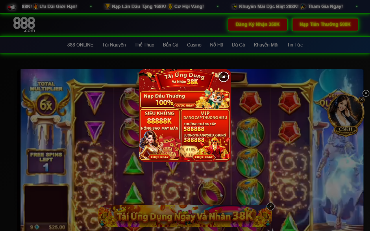 888online888.com screenshot