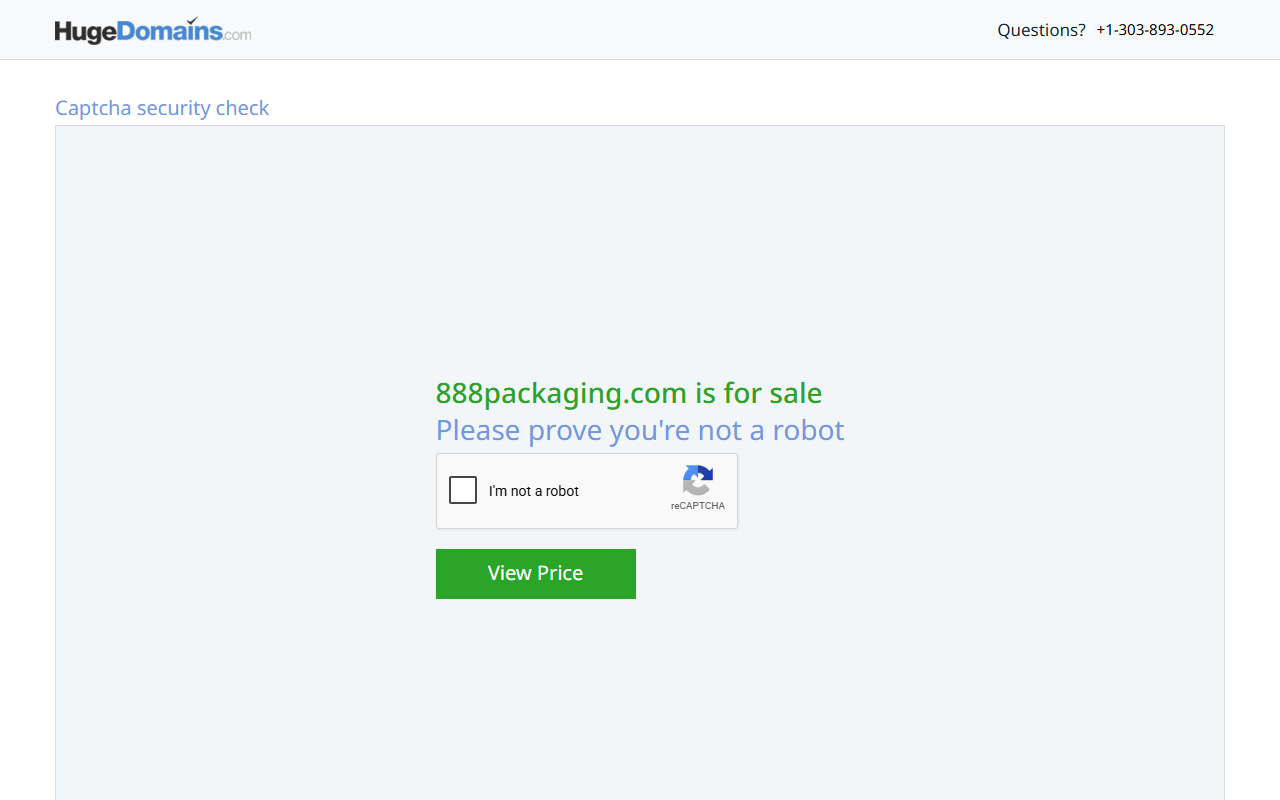 888packaging.com screenshot
