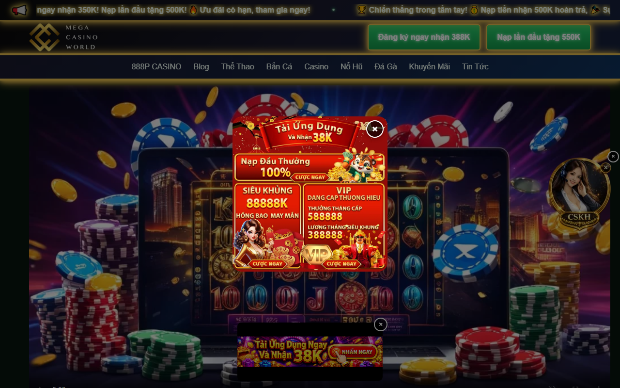 888pcasinobet.com screenshot