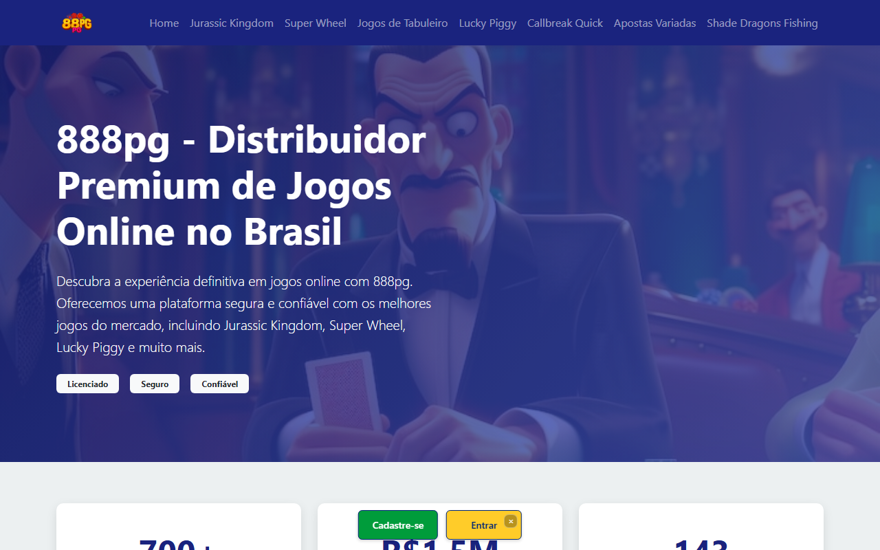 888pg-brasil.com screenshot